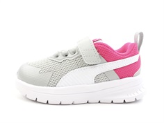 Puma light gray/puma white/pink sneaker Evolve